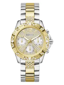 GUESS Female Two-Tone Chronograph Watch