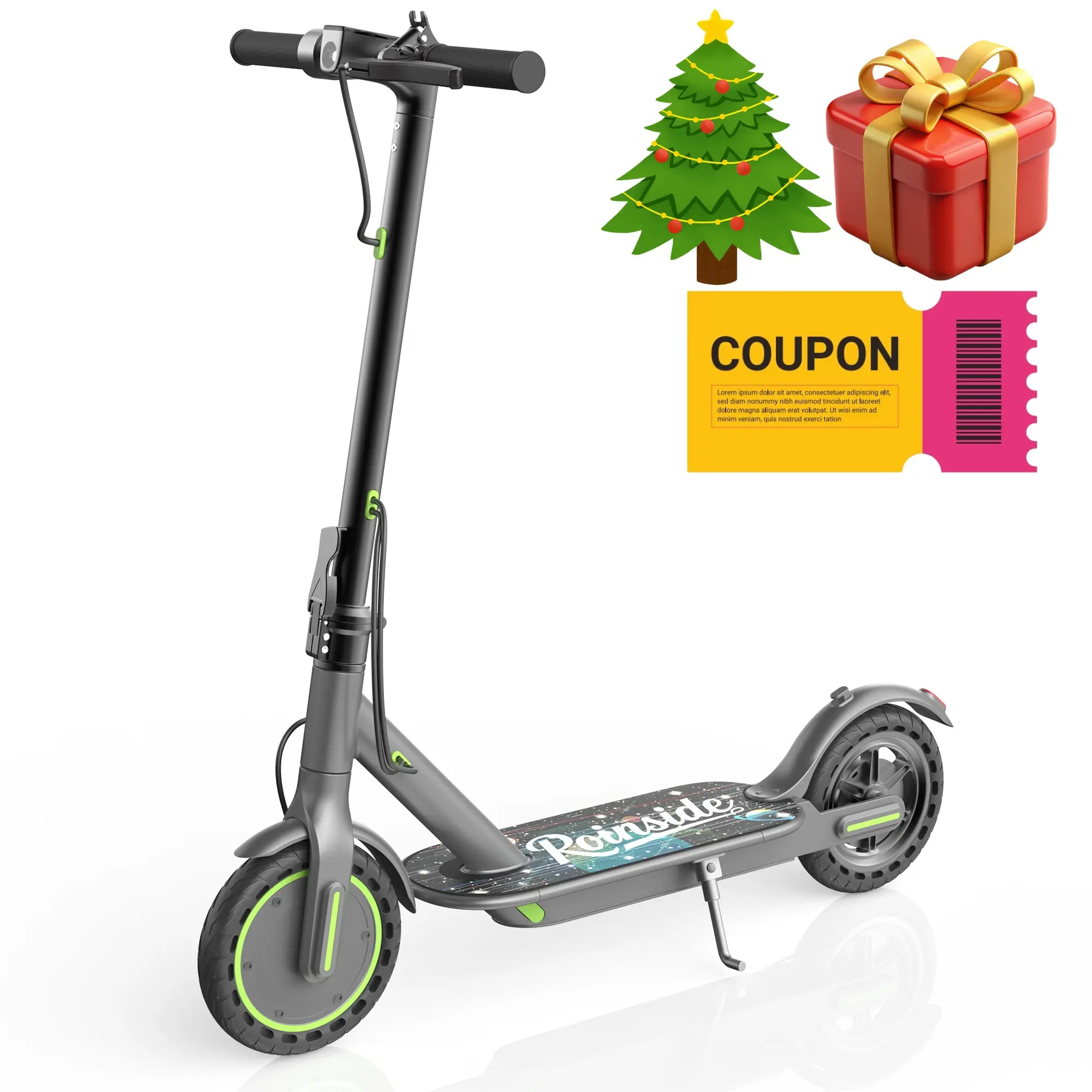 Unfold Your Ride! 350W Power, 20KM Range Electric Scooter. Folds to 40cm, 100KG Load, 15MPH Speed. App-Controlled for Easy Urban Commutes..SummerWins,Father's Day Gife