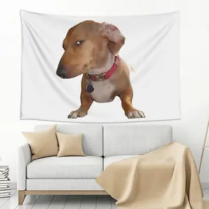 1pc Poster Background Side Eye Dog Suspicious Look Meme Living Room Beautiful Hanging for Room Decor Tapiz Birthday Gift 40in*60in