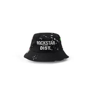 Neppy Black Bucket Hat