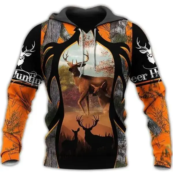 3D All Over Printed Shirt Deer Hunting Camouflage Hoodie Men Women Fashion Hooded Sweatshirt Long Sleeve 3D All Over Printed Shirt Deer Hunting Camouflage Hoodie Men Women Fashion Hooded Sweatshirt Long Sleeve
