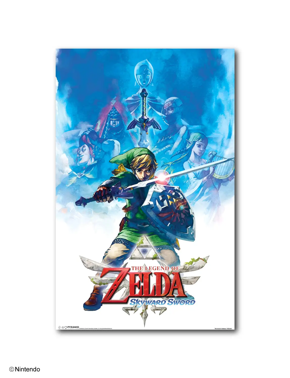 Zelda™: Skyward Sword Drawing Poster (11x17)
