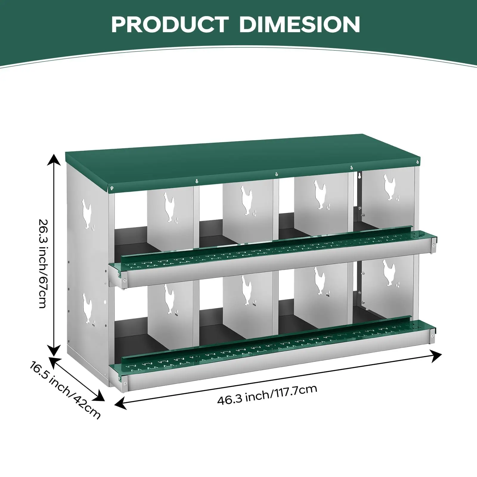 Green 8-room basic model