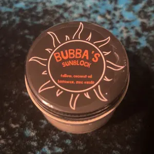 Organic Tallow and Zinc Sunblock - 2oz for Facial Sun Protection - Coconut