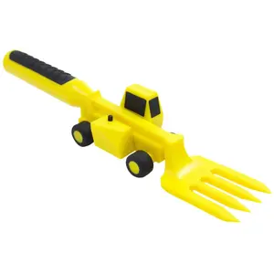 Constructive Eating Fork Lift Fork, Safe Plastic Eating Aid Cutlery, Essential Kitchen Utensil and Tableware Item