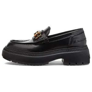 FENDI Fendigraphy Slip-On Comfort Platform Shoes for Women in Black Trending Shoes, House White Official Shoes to Get / Maison Mihara