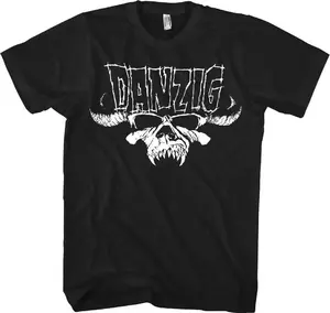 Retro Danzig Demon Unisex T-Shirt, Streetwear Shortsleeve