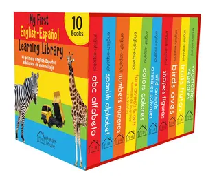 My First English - Español Learning Library (Mi Primera English - Español Learning Library): Boxset of 10 English - Spanish Board Books (Spanish Edition)