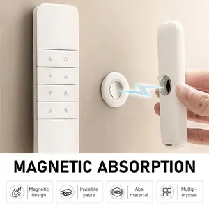 Magnetic Remote Holder, Multi-Purpose Magnetic Organizer Rack, Wall-Mounted Remote Manager, Silicone Remote Mount, TV Stand, Fashion Design