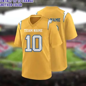 Custom Football Jersey Personalized Men Women and Kids Uniform Team Name Number Logo for Fan Shirt Los Angeles clothes UEM