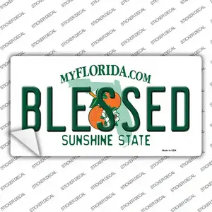 Blessed Florida Novelty Sticker Decal