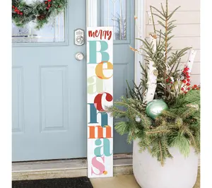 Sincere Surroundings 47" Merry Beach-mas PorchBoard