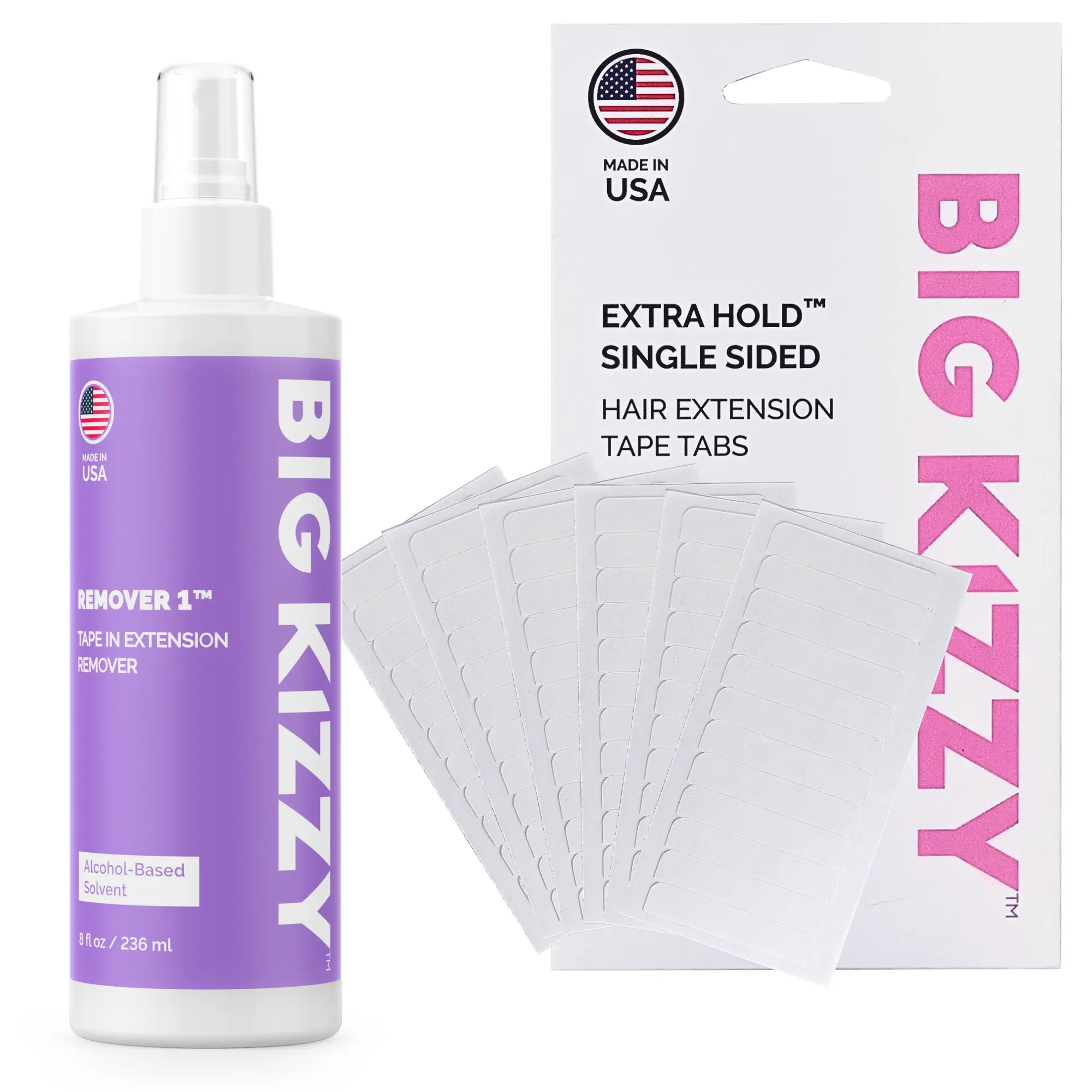 EXTRA HOLD SINGLE SIDED TAPE TABS + REMOVER 1 BUNDLE