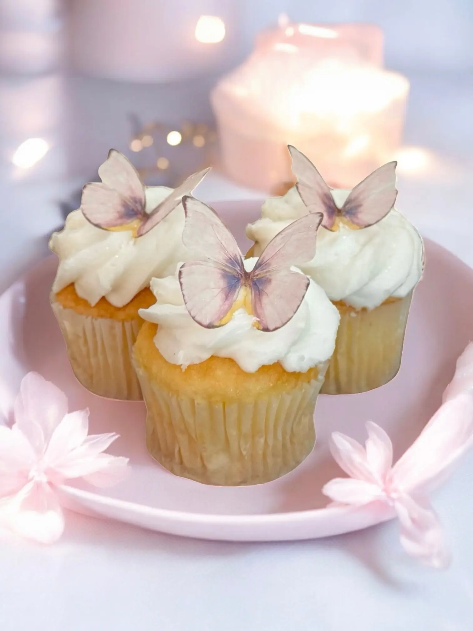 Pretty Pansy Edible Butterflies