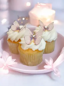 Pretty Pansy Edible Butterflies