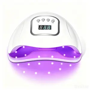 2026 Portable UV Nail Lamp Light Dryer 256W Smart Gel Nail UV Light UV LED Nail Lamp Professional Fast Curing Lamp Salon DIY Manicure