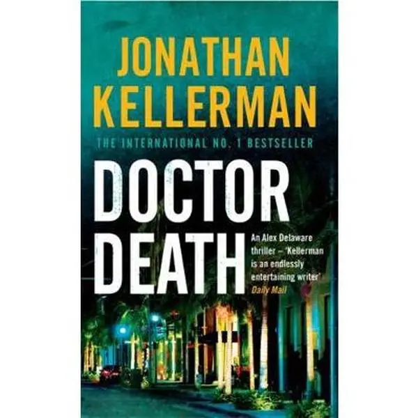 USED Book - Doctor Death (Alex Delaware series, Book 14): A psychological thriller taut with suspense by Jonathan Kellerman (Paperback) - english