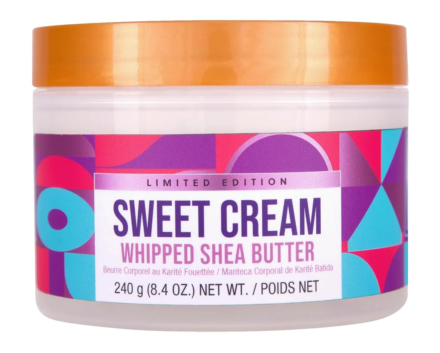Tree Hut Sweet Cream Whipped Shea Body Butter, Hydrating & Nourishing Body Lotion with Natural Oils, Moisturizer for Soft & Smooth Skin, 8.4 Oz