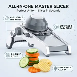 9-in-1 Adjustable Mandoline Slicer | Fast Vegetable Cutter & Julienne Tool#MandolineSlicer #KitchenGadgets #VeggieCutter #FoodPrep #KitchenTools #TikTokMadeMeBuyIt #CookingHack #VegetableSlicer #MealPrep #KitchenMustHave
