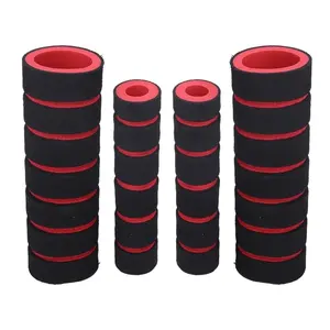 4pcs All-Purpose Anti-Slip Foam Grip Cover, Motorcycle and Bicycle Handlebar Protector, Motor Parts Accessories