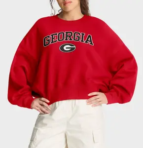 Georgia Vintage Sweatshirt, Shirt for Men and Women, Classic Cotton Pullover, Retro Collegiate Graphic, Warm Gift, Streetwear Style graphic cotton hoodie