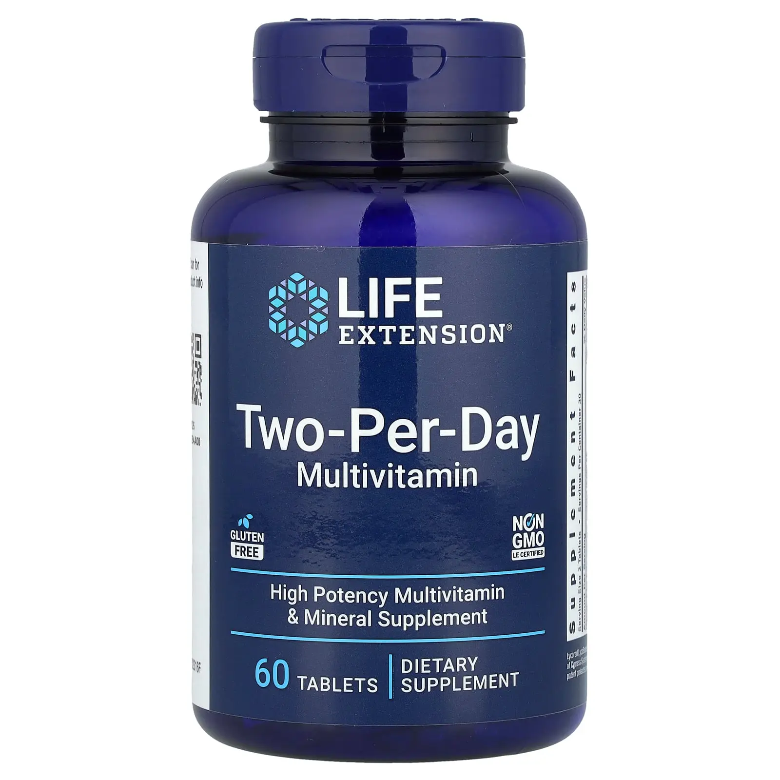 Life Extension Two-Per-Day Multivitamin, 60 Tablets