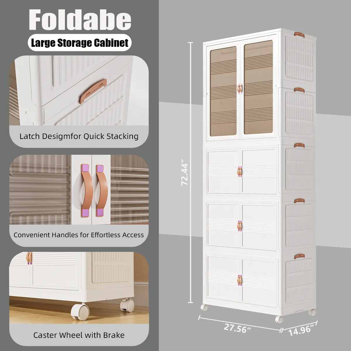 1 Wardrobe+3Storage Box