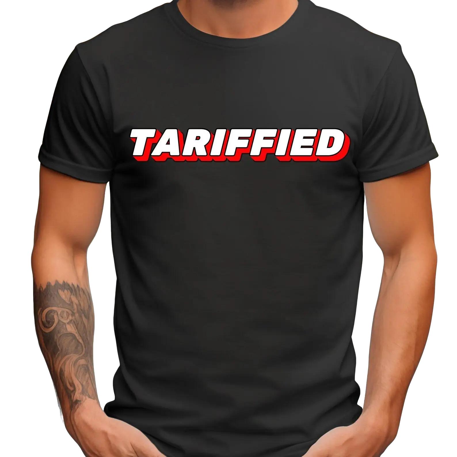 [SALE UP TO 45%] Tariffed Trade War T-Shirt, Anti-Tariff Satire Shirt, Avaibale Size S to 4XL for men and women
