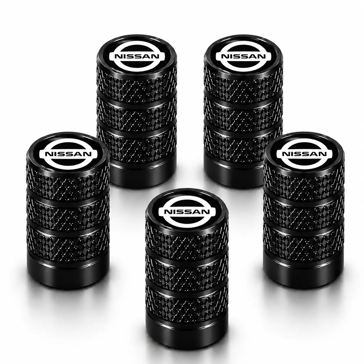 Nissan — Black, 5-Pack