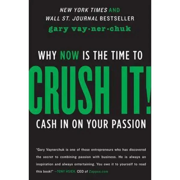 USED Book - Crush It!: Why Now Is The Time To Cash In On Your Passion by Gary Vaynerchuk (Paperback) - english