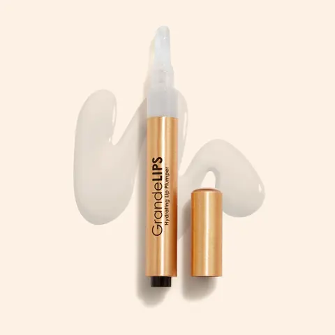 GrandeLIPS Hydrating Lip Plumper -Grande Cosmetics - with Volulip & Hyaluronic Acid for Instant Fuller Lips & Long-Term Moisture - Cruelty-Free Formula