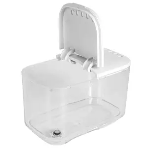 MIHAUS Replacement Parts for Waterflosser Oral Irrigator Dental Compatible with Waterpik Sonic Fusion Portable Water Flosser SF-02W SF-02 Reservoir Gasket Valve (SF-02 White Tank)