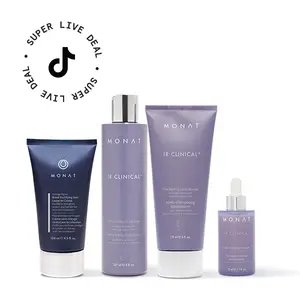 MONAT IR Clinical System + Damage Repair Leave In Creme Haircare Blend for Thicker Fuller Hair in 60 Days with CAPIXYL & Neroli Extract