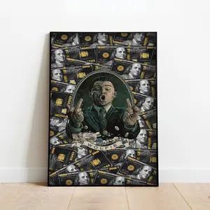 Wolf of wall street Poster, Product without frame