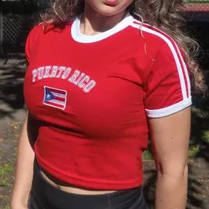 Camiseta Baby Tee Puerto Rico