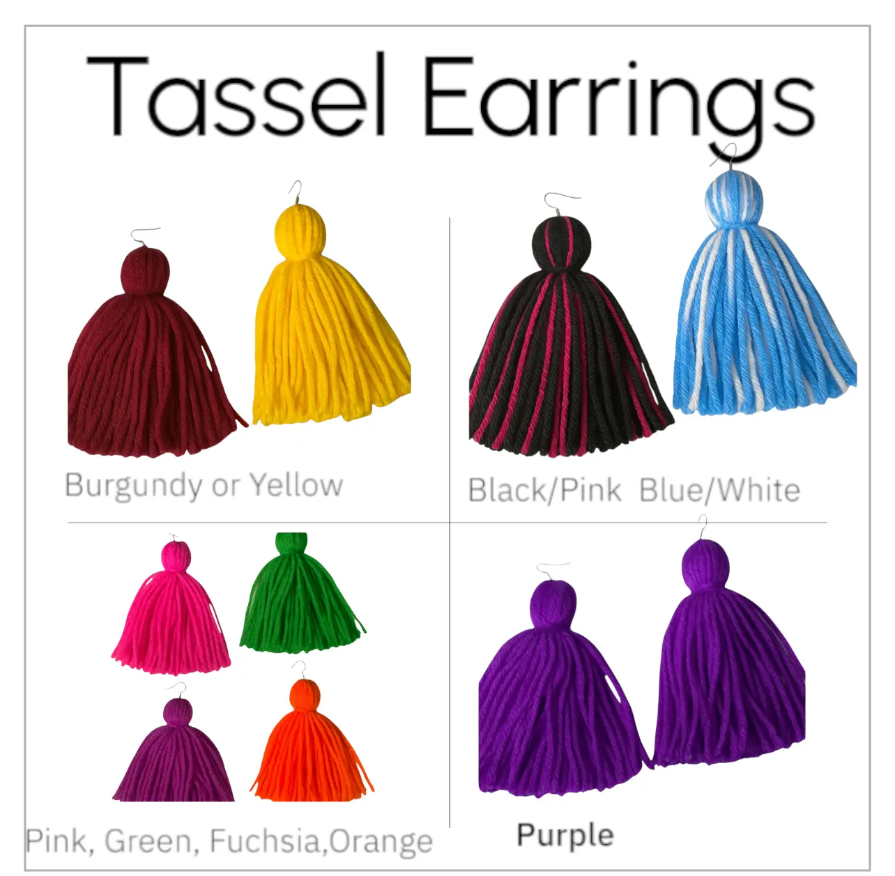Tassel Earrings Tassel Earrings