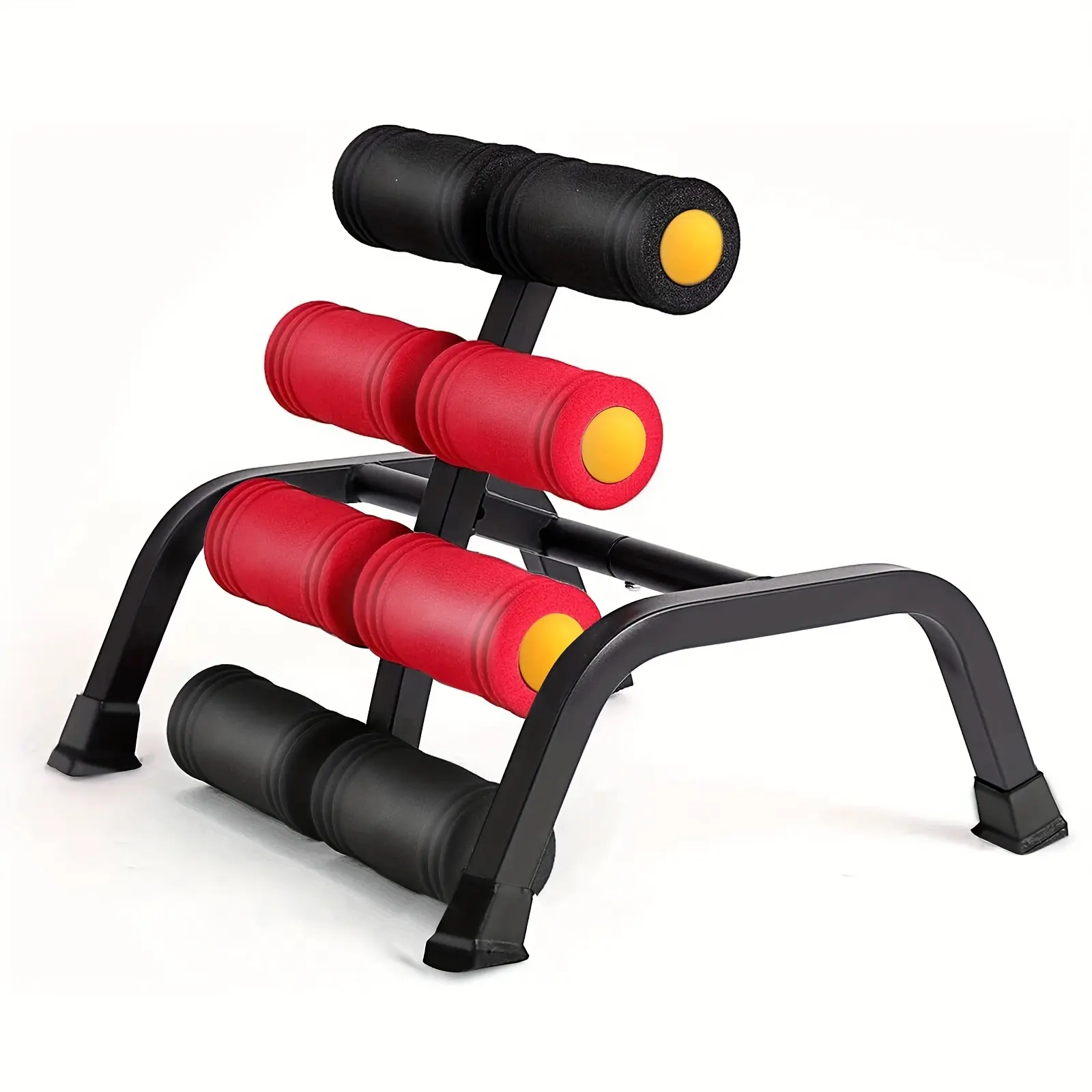 Mini Inversion Table with Handhold Grip - Unisex Yoga Fitness Equipment for Back & Neck Stretching, Ab Training, Handstand Practice, Full Body Workouts, Christmas Gift