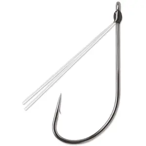 VMC Weedless Neko Hook Black Nickel 5 pack
