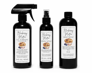 Mega Cleaning Bundle | Mop Soap, All Purpose Cleaner & Room Spray | Whole Home Cleaning Set | Home Fragrance Collection
