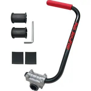 Trimmer Handle Grip for Weed Wacker Extension Handle,  String Trimmer Handle Lawn Trimmer Grips with Bracket Clamp for String Trimmer, Lawn Care, Landscaping (Black)