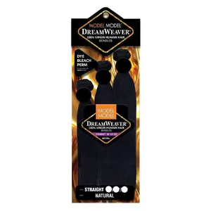 ModelModel Virgin Human Hair Weave Dream Weaver 3 Bundles Straight