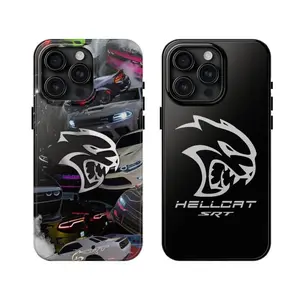 Couple Hellcat SRT Tough Phone Case – Matching Muscle Car Design Covers for iPhone