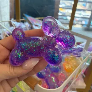 Squishy toy Mardi Gras dog