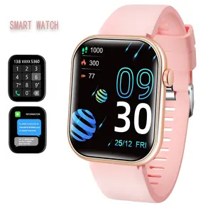 New 2.01 Inch Touchscreen Smart Watch, Wireless Calling, Photo, Music Control, Android/iOS Compatible, Unisex, Alarm, Notification Features, Multifunctional Smart Watch
