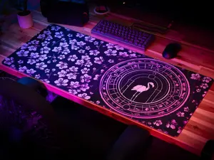 Sleep Token "Programmed to Wilt" Deskmat – XL Gaming Mouse Pad, Anime Mouse Pad, Desk Mat, pc accessories.