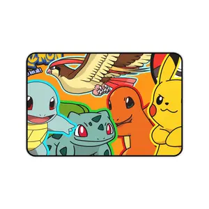 Pokemon and Crew Neoprene Custom Gaming Mat 3 large sizes