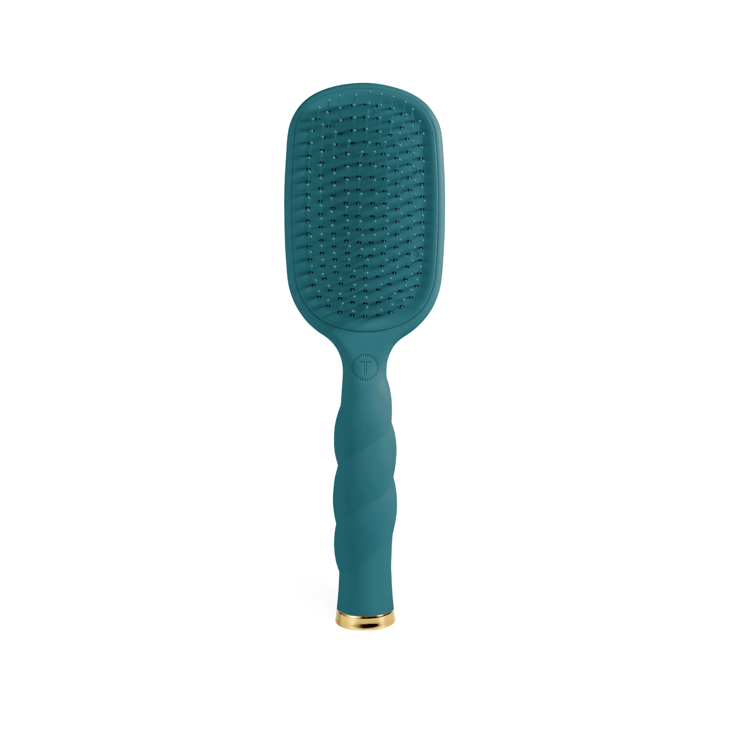 Detangler Hair Brush for Thick Hair - Teal With It