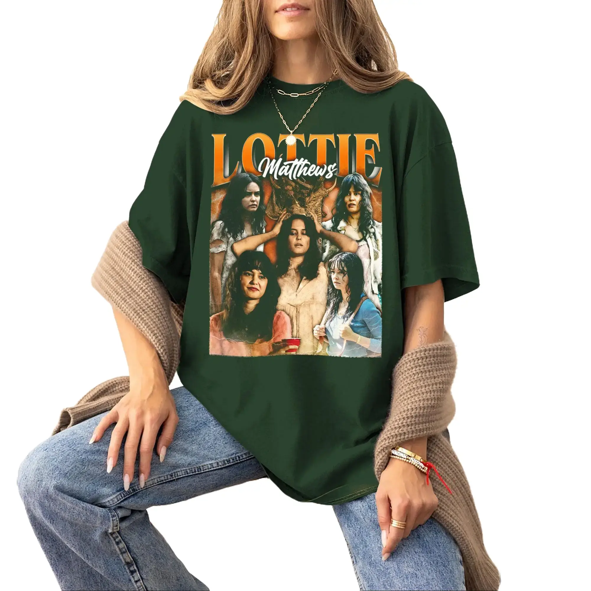 Lottie Matthews Yellowjackets Vintage Shirt Retro TV Series Graphic Tee Unisex
