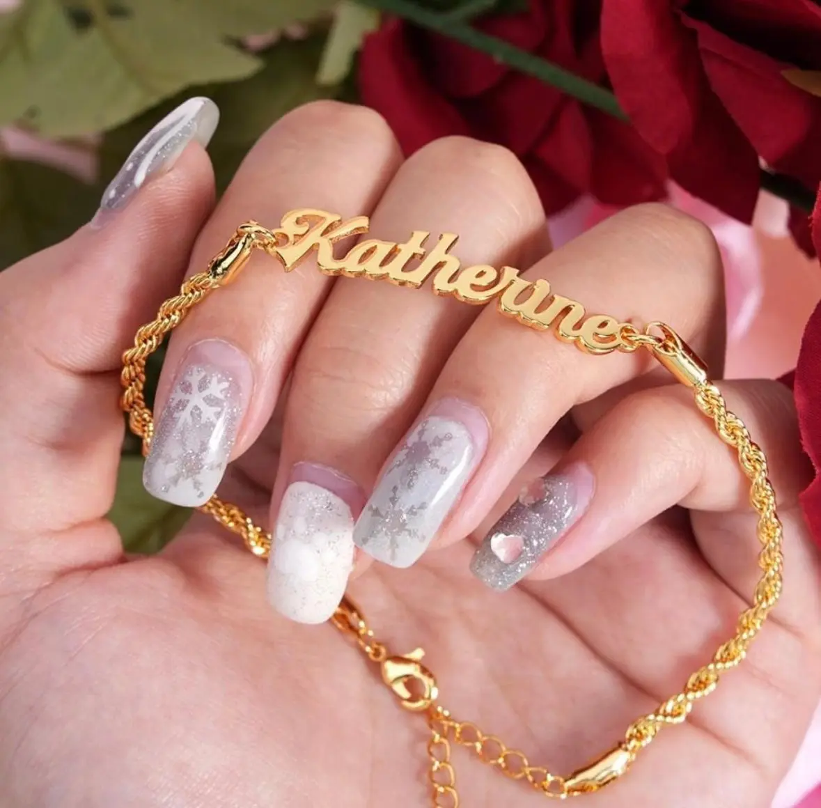 Custom Name Rope Bracelet - Fashion Costume Jewelry Accessory for Daily Wear