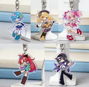 Puella Magi Madoka Magica Acrylic Keychain - Homura Akemi Mami Tomoe  Anime Fan Gift, Cute, Durable, And Perfect For Bags, Keys, Or Gifts. Great For Daily Use Or As Thoughtful Little Gifts For Your Friends And Yourself.